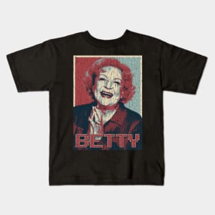 vintage betty worn crack Kids T-Shirt